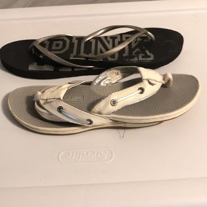SPERRY & PINK Sandals 👡 both pair